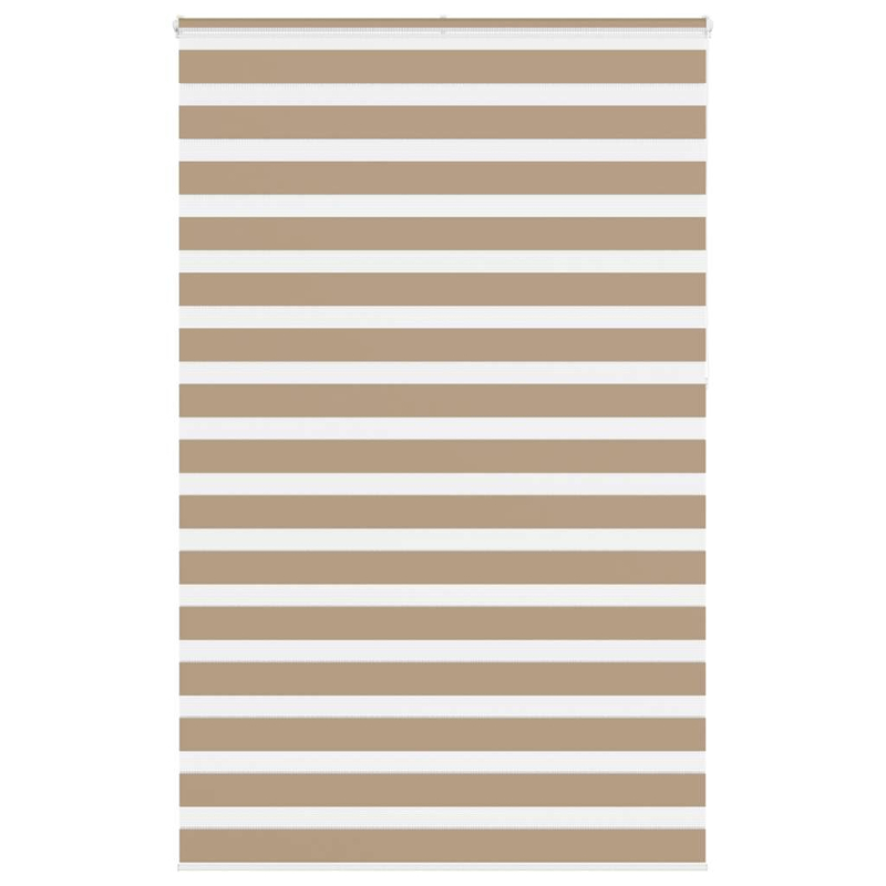 Zebrarollo Sandbraun 145x230 cm Stoffbreite 140,9 cm Polyester