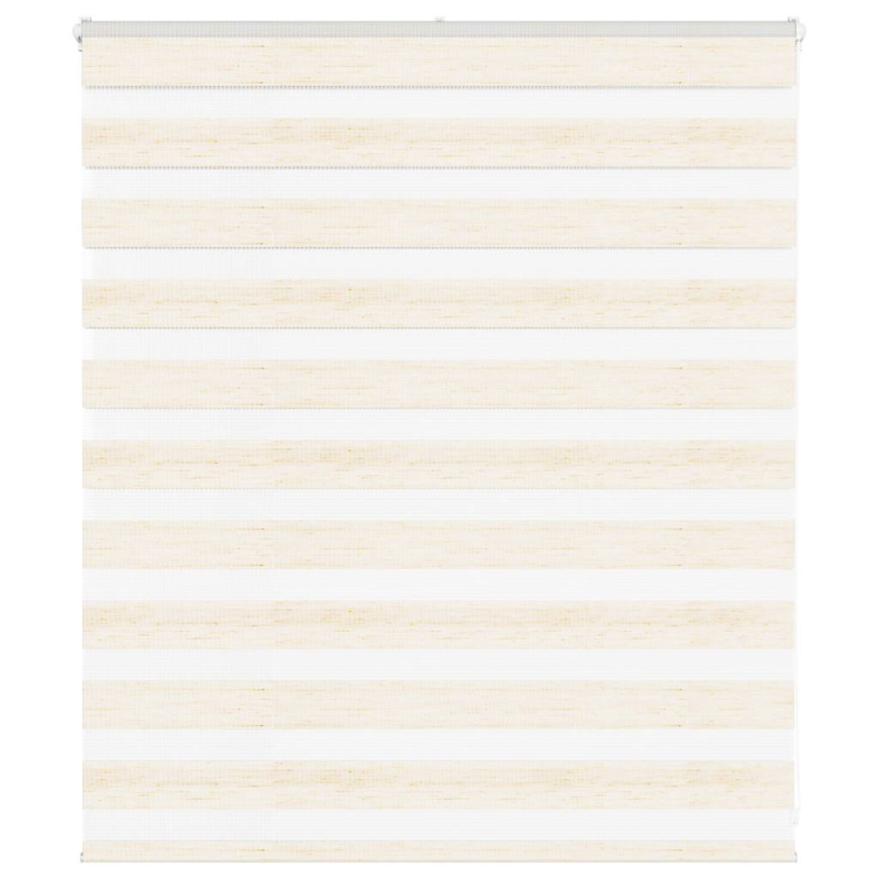 Zebrarollo Marmorbeige 120x100cm Stoffbreite 115,9 cm Polyester
