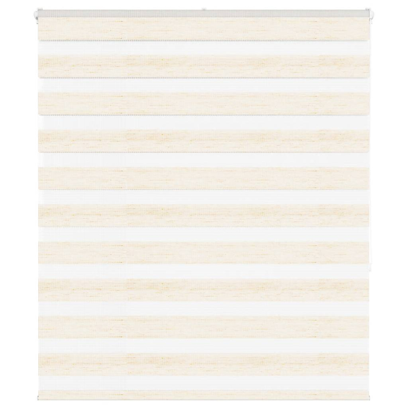 Zebrarollo Marmorbeige 135x150cm Stoffbreite 130,9 cm Polyester
