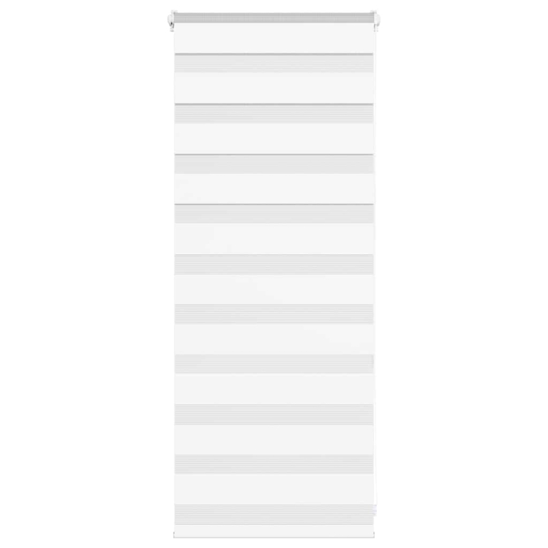 Zebrarollo Weiß 55x100 cm Stoffbreite 50,9 cm Polyester