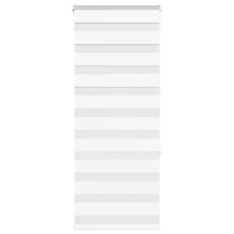 Zebrarollo Weiß 55x150 cm Stoffbreite 50,9 cm Polyester