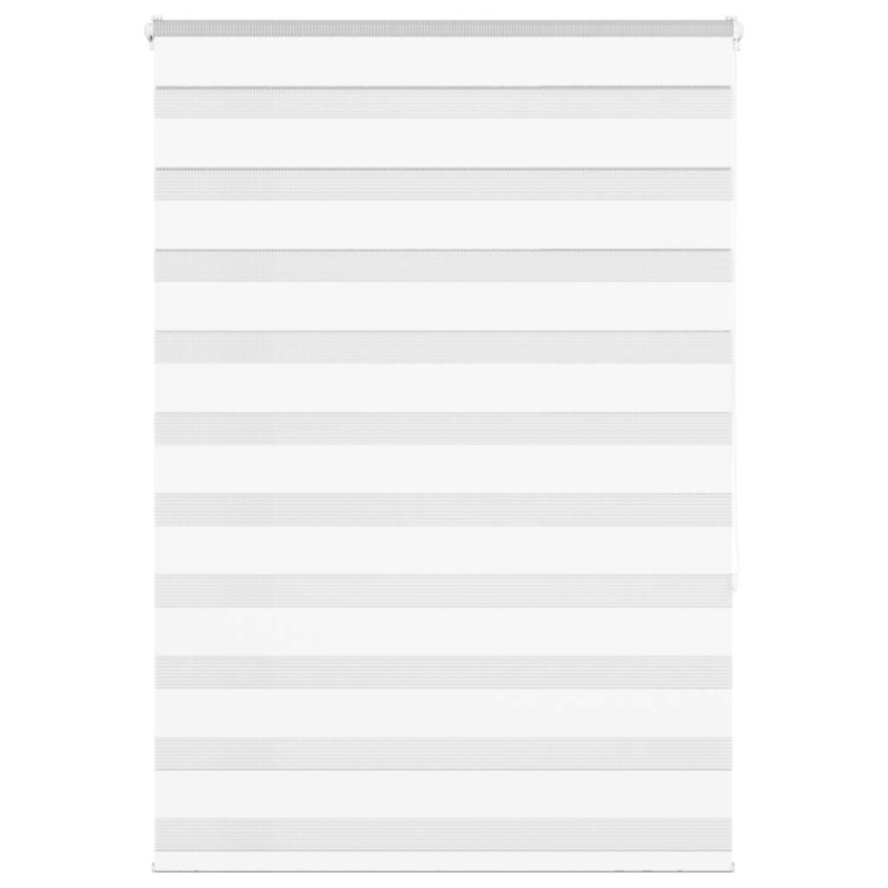 Zebrarollo Weiß 115x150 cm Stoffbreite 110,9 cm Polyester