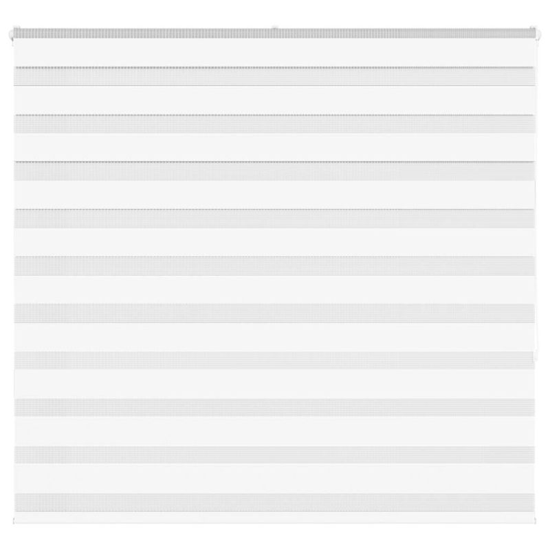 Zebrarollo Weiß 165x150 cm Stoffbreite 160,9 cm Polyester