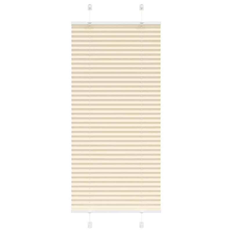 Plissee Creme 65x100 cm Stoffbreite 64,4 cm Polyester