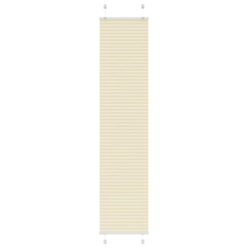 Plissee Creme 50x200 cm Stoffbreite 49,4 cm Polyester