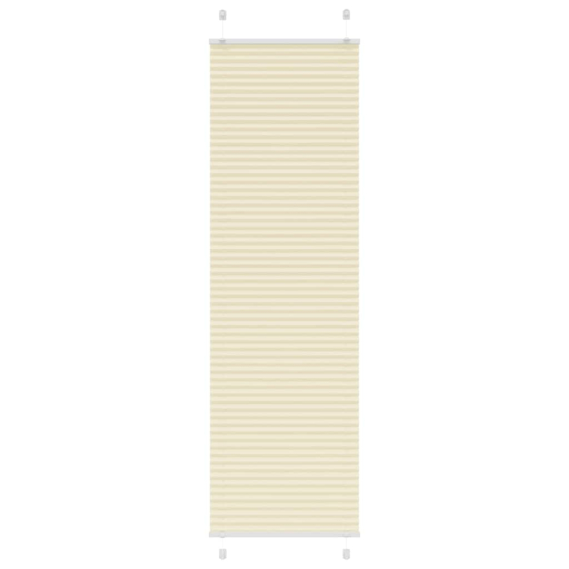 Plissee Creme 60x200 cm Stoffbreite 59,4 cm Polyester