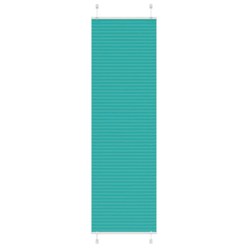 Plissee Petrolgrün 65x200 cm Stoffbreite 64,4 cm Polyester