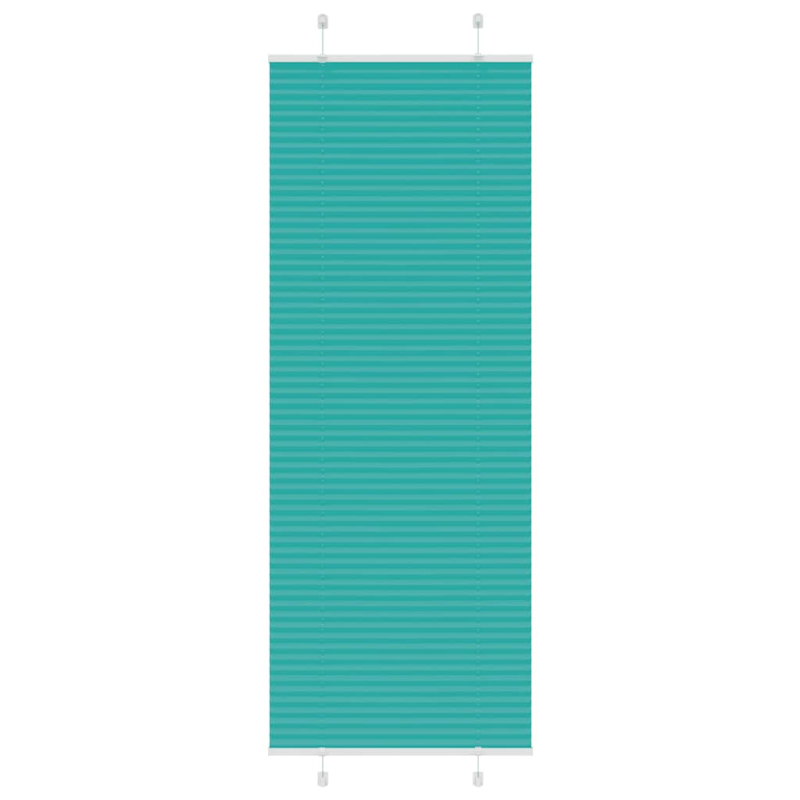 Plissee Petrolgrün 70x200 cm Stoffbreite 69,4 cm Polyester