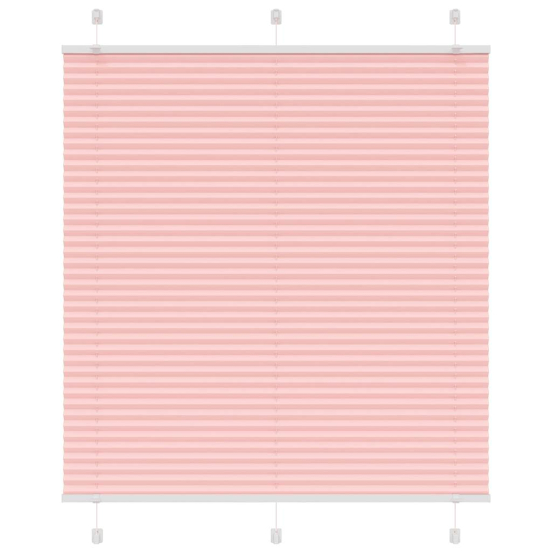 Plissee Rosa 115x150 cm Stoffbreite 114,4 cm Polyester