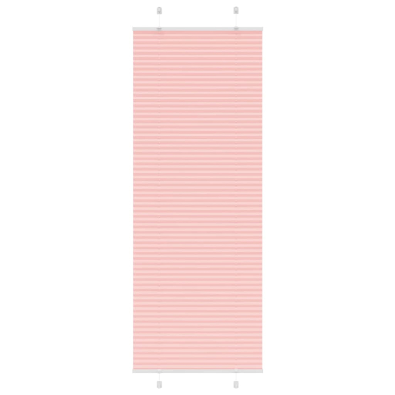 Plissee Rosa 75x200 cm Stoffbreite 74,4 cm Polyester