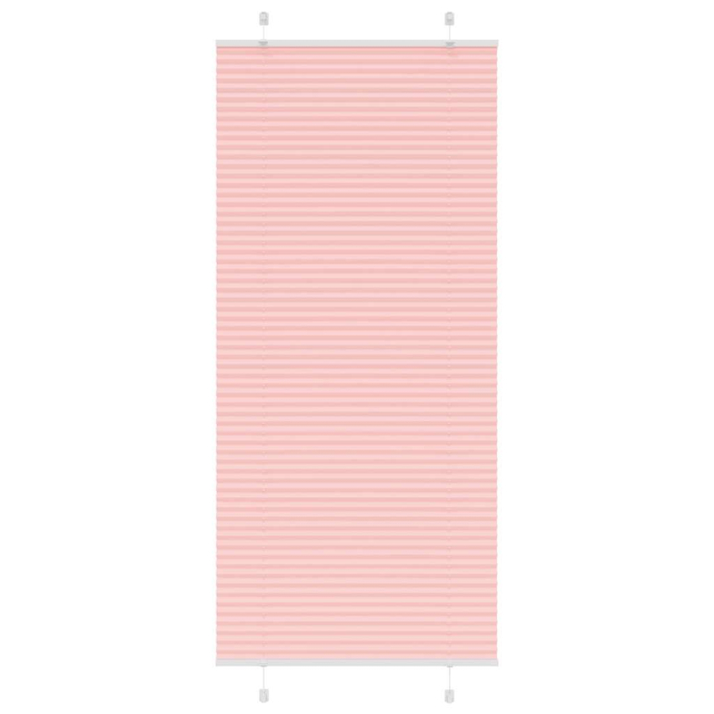 Plissee Rosa 90x200 cm Stoffbreite 89,4 cm Polyester