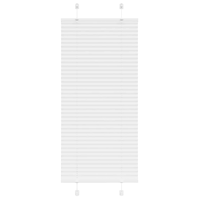 Plissee Weiß 60x100 cm Stoffbreite 59,4 cm Polyester