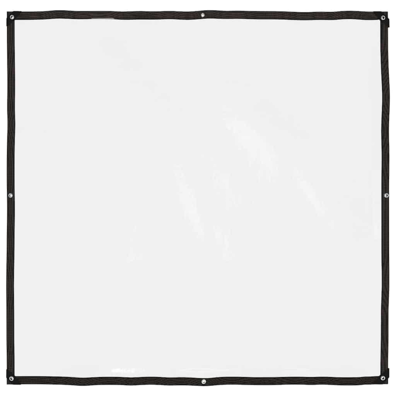 Transparente Plane mit Ösen 2x2 m Polyethylen
