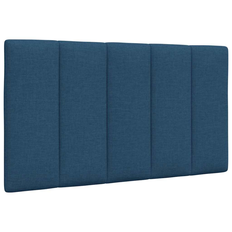 Kopfteil-Kissen Blau 90 cm Stoff