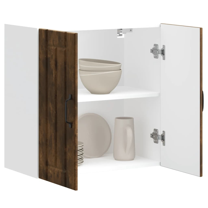 Küchen-Hängeschrank Lucca Räuchereiche Holzwerkstoff