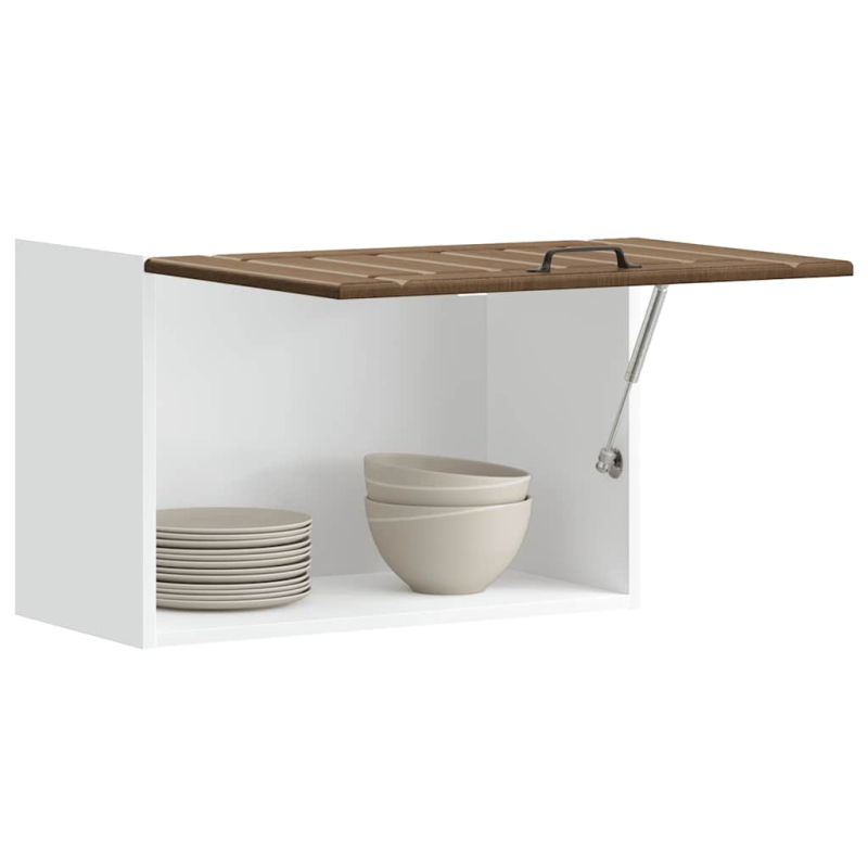 Küchen-Hängeschrank Lucca Braun Eichen-Optik Holzwerkstoff