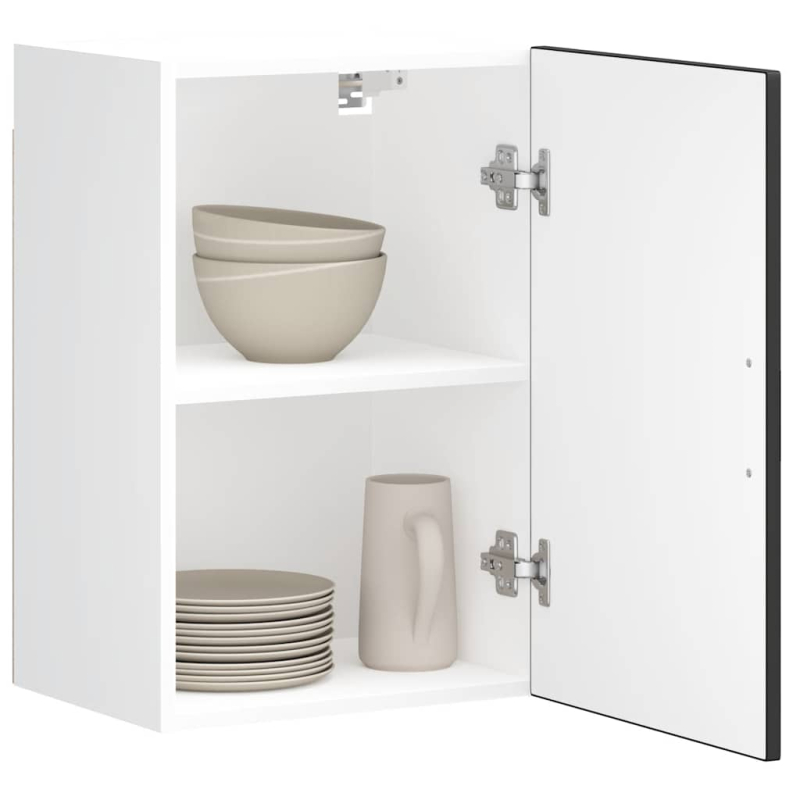 Küchen-Hängeschrank Porto Schwarz Holzwerkstoff