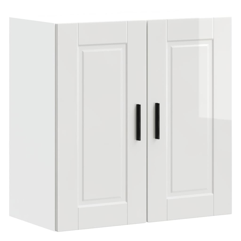 Küchen-Hängeschrank Porto Hochglanz-Weiß Holzwerkstoff