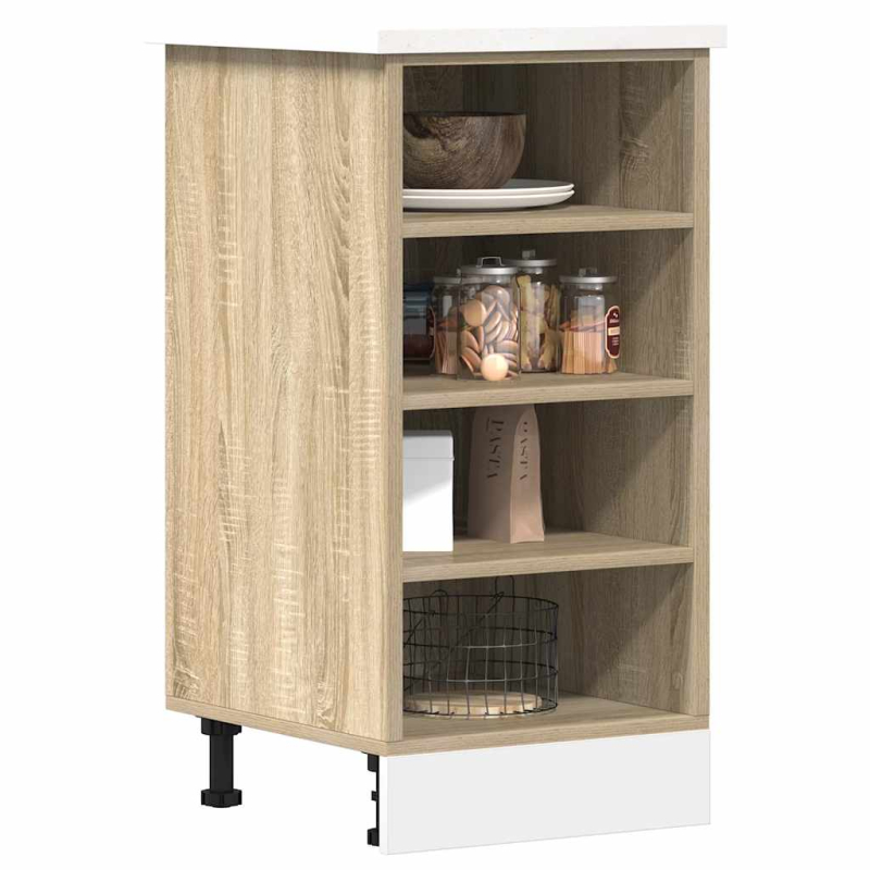 Unterschrank Riga Sonoma-Eiche 40x44,5x81,5 cm Holzwerkstoff