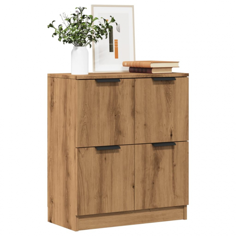 Sideboard Artisan-Eiche 60x30x70 cm Holzwerkstoff