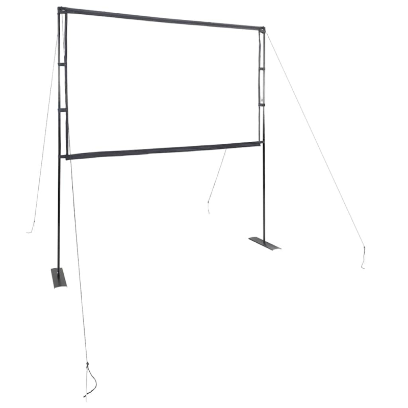 Beamer Leinwand mit Ständer 90 Zoll 16:9