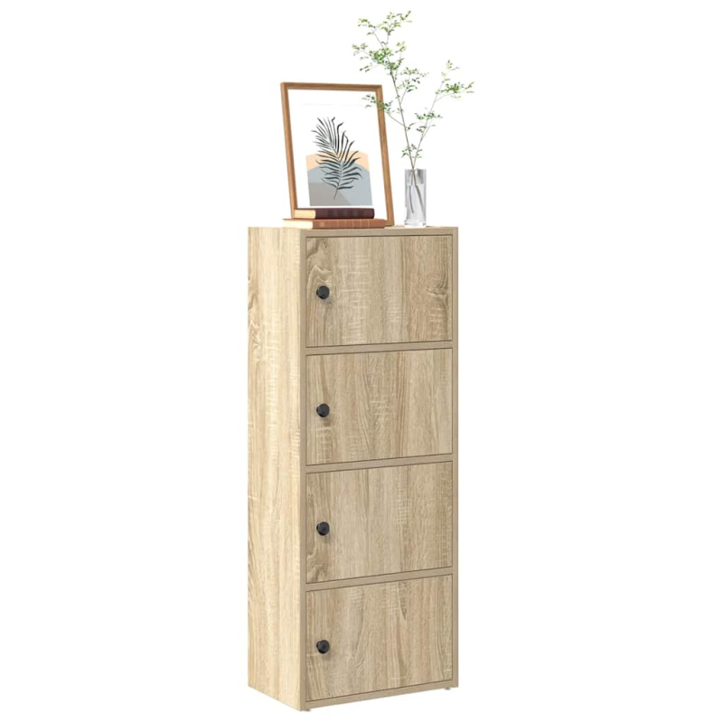 Bücherregal Sonoma-Eiche 40x24x102 cm Holzwerkstoff
