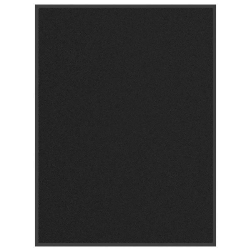 Fußmatte Schwarz 90x120 cm