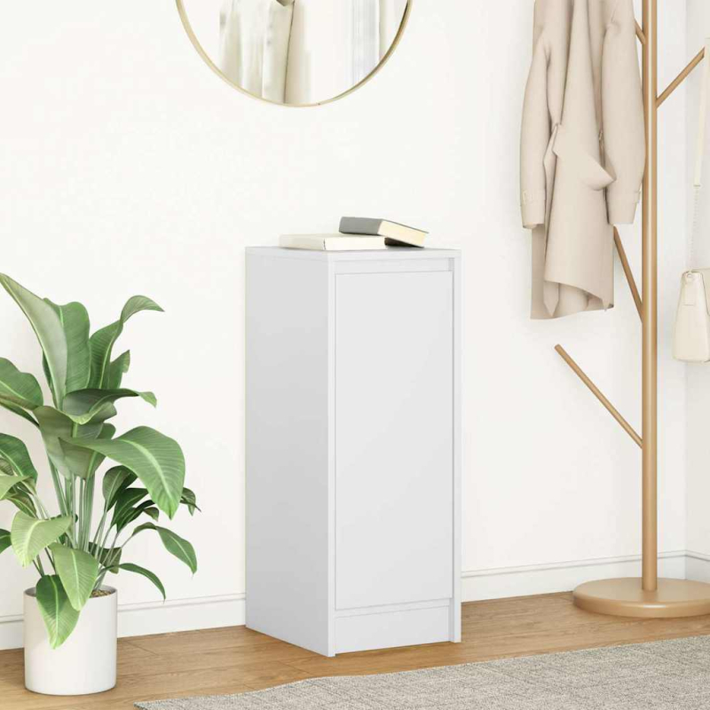 Sideboard Weiß 29,5x34x76 cm Holzwerkstoff