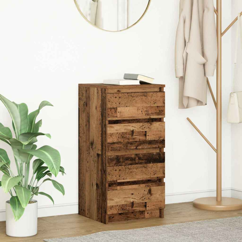 Sideboard Altholz-Optik 37,5x35x76 cm Holzwerkstoff