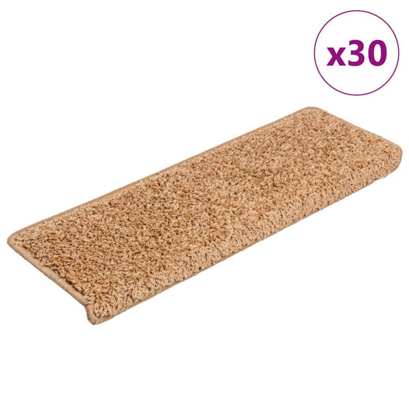 Stufenmatten 30 Stk. 65x21x4 cm Beige