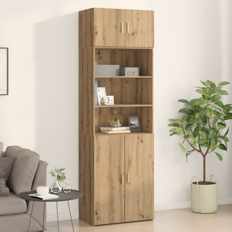 Wandschrank Artisan Eiche 70x42,5x40 cm Werkstoff