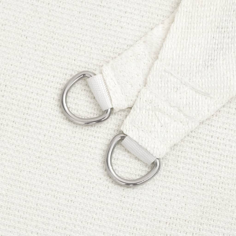 Sonnensegel HDPE Rechteckig 2 x 4 m Weiß