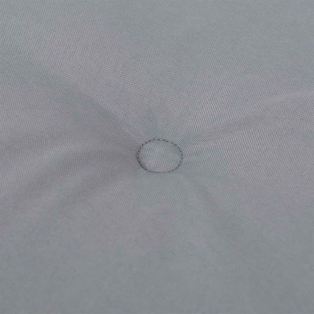 Gartenbank-Auflage Grau 180x50x3 cm Oxford-Gewebe