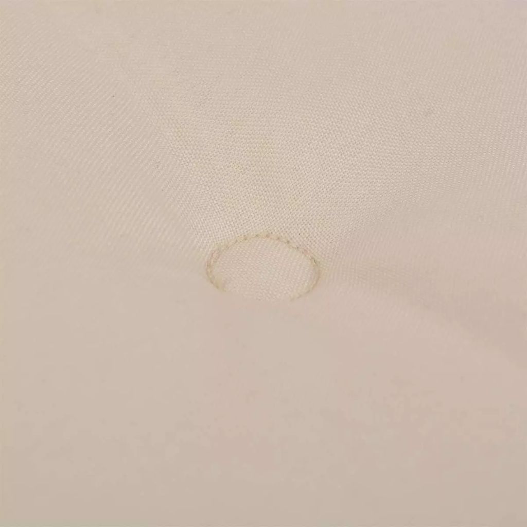 Gartenbank-Auflage Creme 150x50x4 cm Oxford-Gewebe