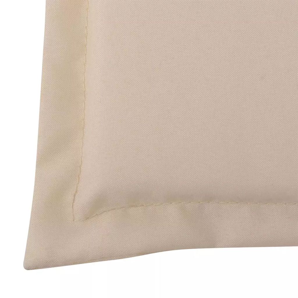 Gartenbank-Auflage Creme 150x50x4 cm Oxford-Gewebe