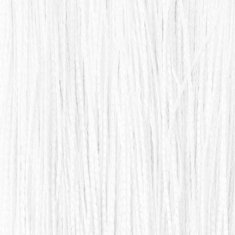 Fadenvorhänge 2 Stk. 140 x 250 cm Weiß