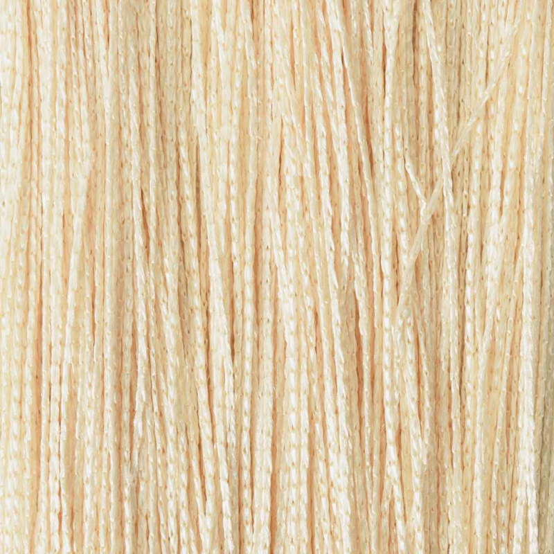 Fadenvorhänge 2 Stk. 100 x 250 cm Cremefarben