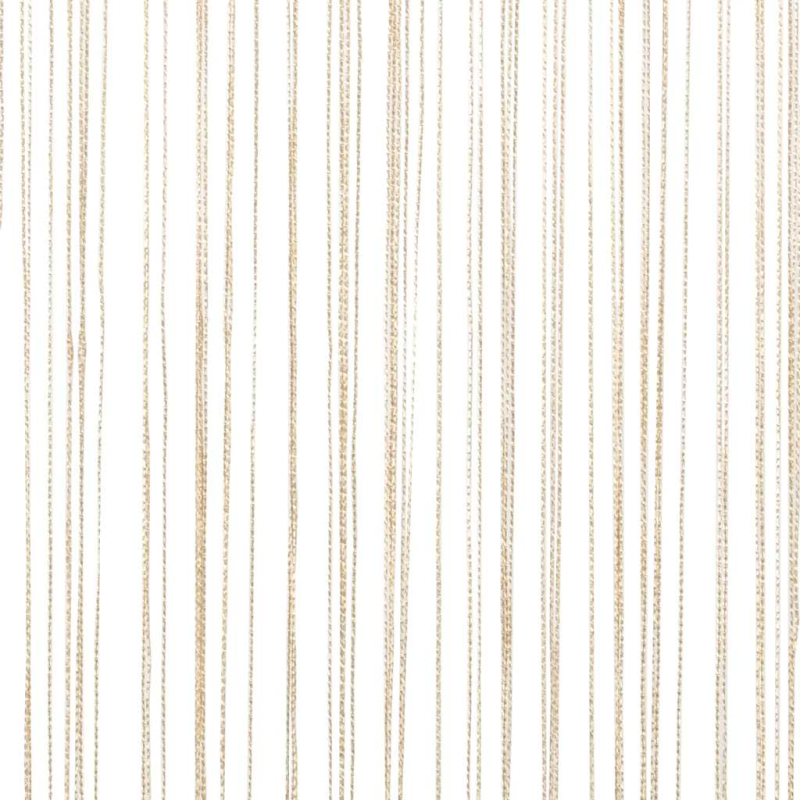 Fadenvorhänge 2 Stk. 140 x 250 cm Beige