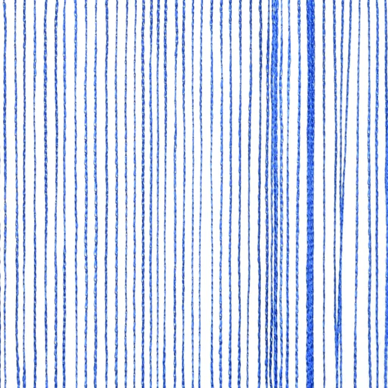 Fadenvorhänge 2 Stk. 140 x 250 cm Blau