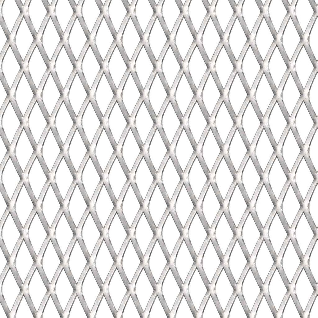 Gittermatte Streckmetall Edelstahl 50×50 cm 30×17×2,5 mm