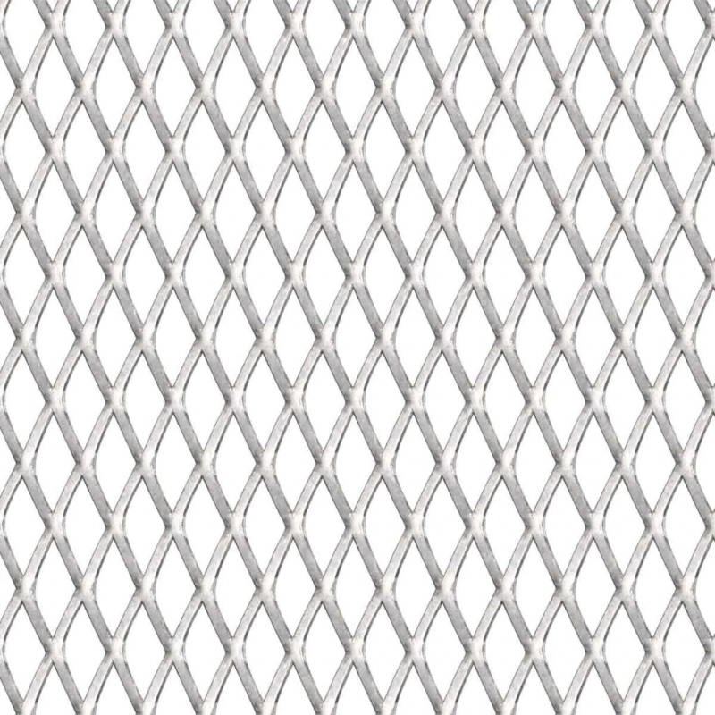 Gittermatte Streckmetall Edelstahl 100x85 cm 30x17x2,5mm