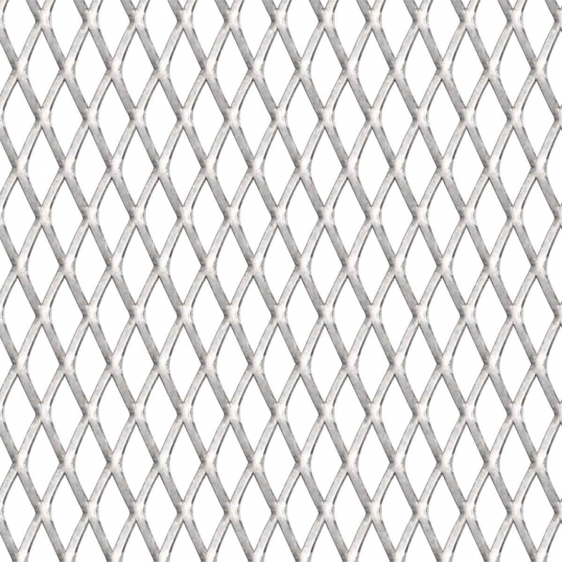 Gittermatte Streckmetall Edelstahl 100x85 cm 45x20x4 mm