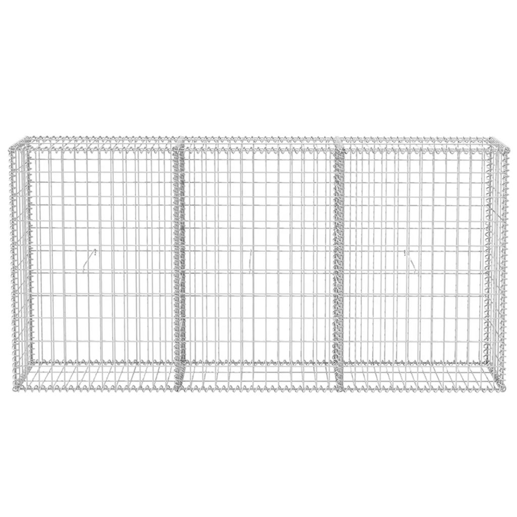 Gabionenkorb Stahl 200×30×100 cm