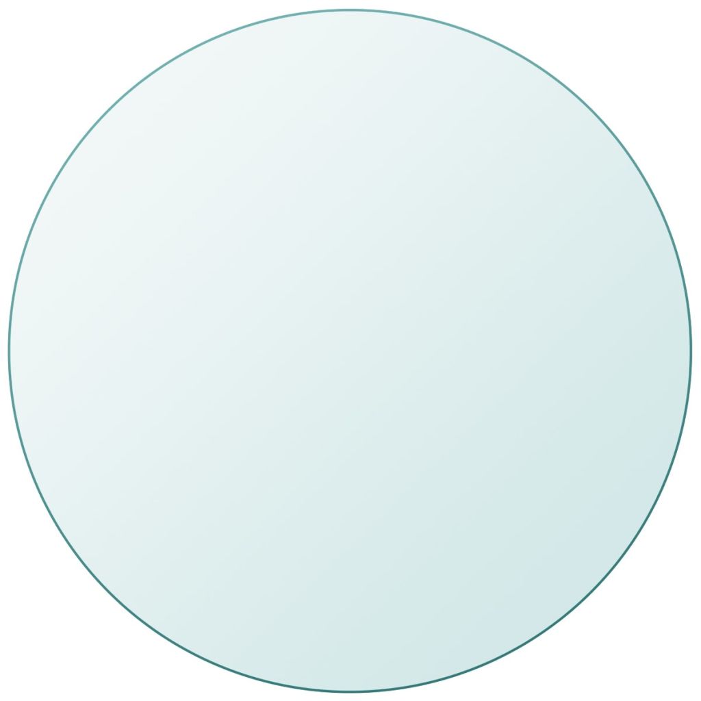 Tischplatte aus gehärtetem Glas rund 300 mm