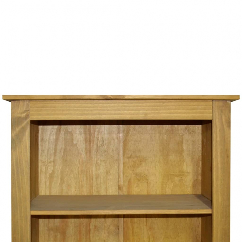 Bücherschrank 5 Fächer Mexiko-Stil Kiefernholz 80x40x170 cm