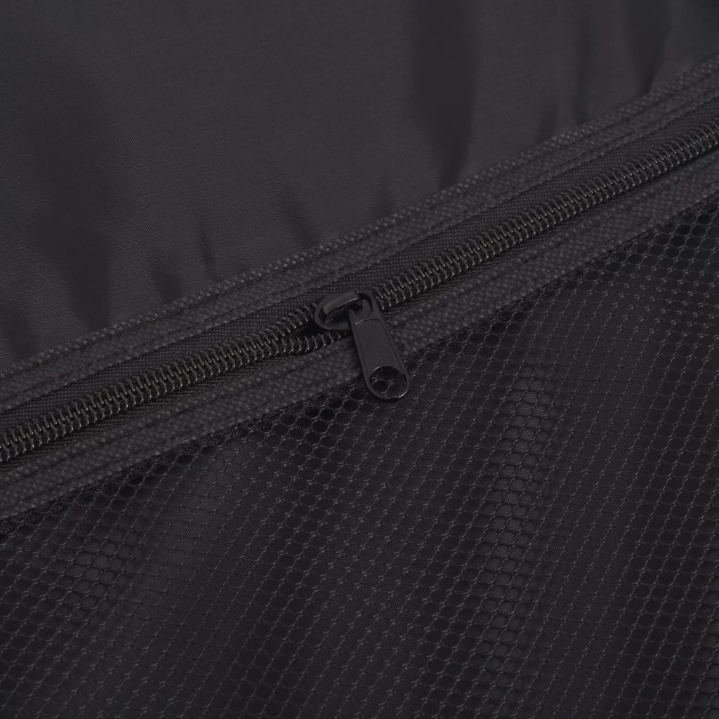 3-tlg. Weichgepäck Trolley-Set Schwarz