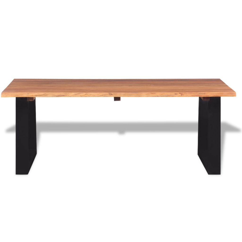 Couchtisch Massivholz Akazie 110x60x40 cm