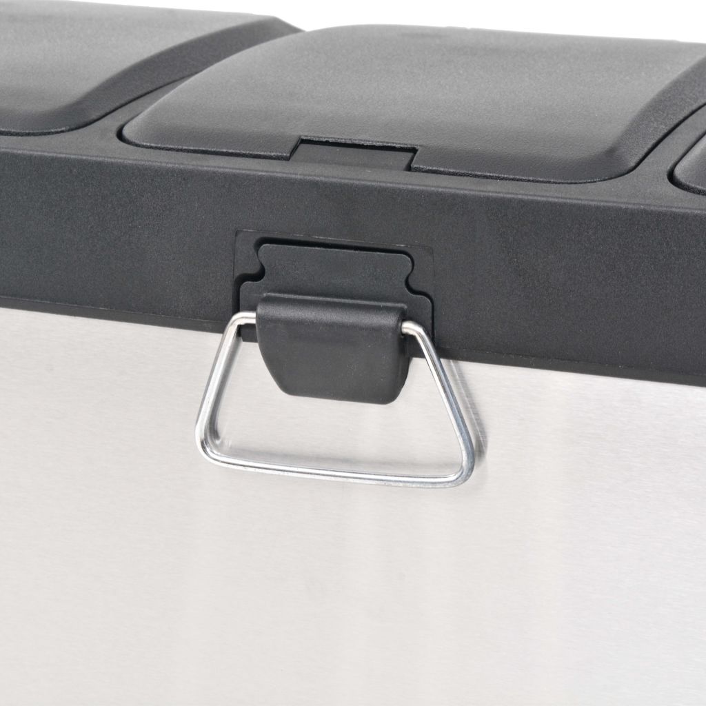 Recycling Treteimer Edelstahl 24 L