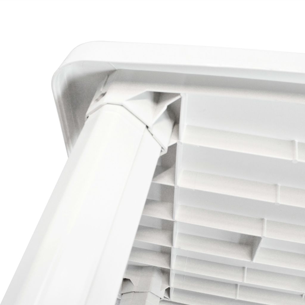 Gartentisch Weiß 101x68x72 cm Kunststoff