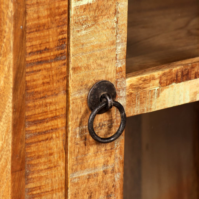 Wandschrank Altholz Massiv 44x21x72 cm